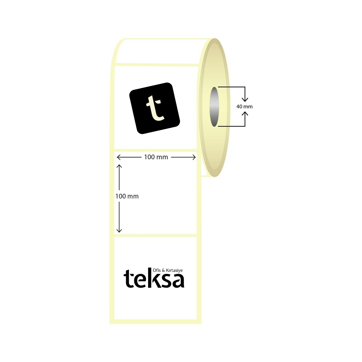 100X100 Termal Etiket ( 400 lü )