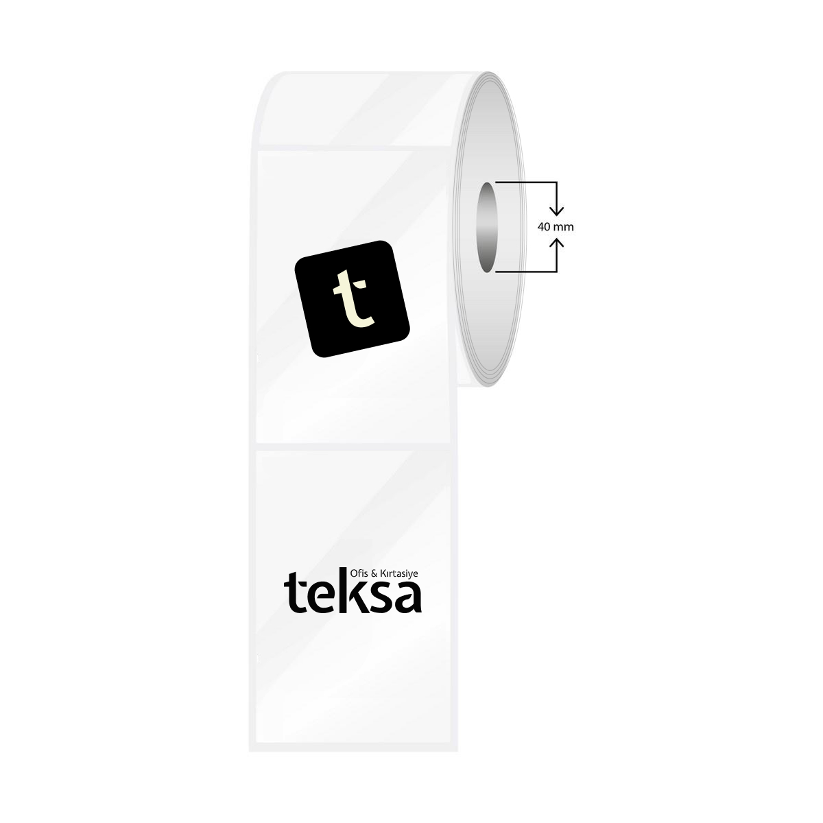 100X150 PVC Şeffaf Etiket ( 200 lü )